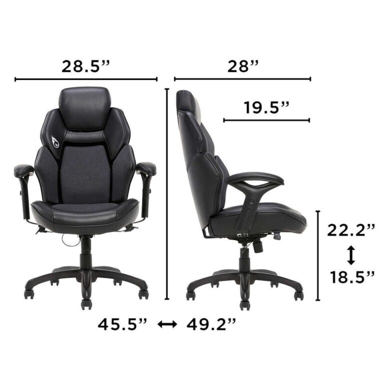 DPS Gaming 3D Insight Office Chair with Adjustable Headrest – V4U Deals